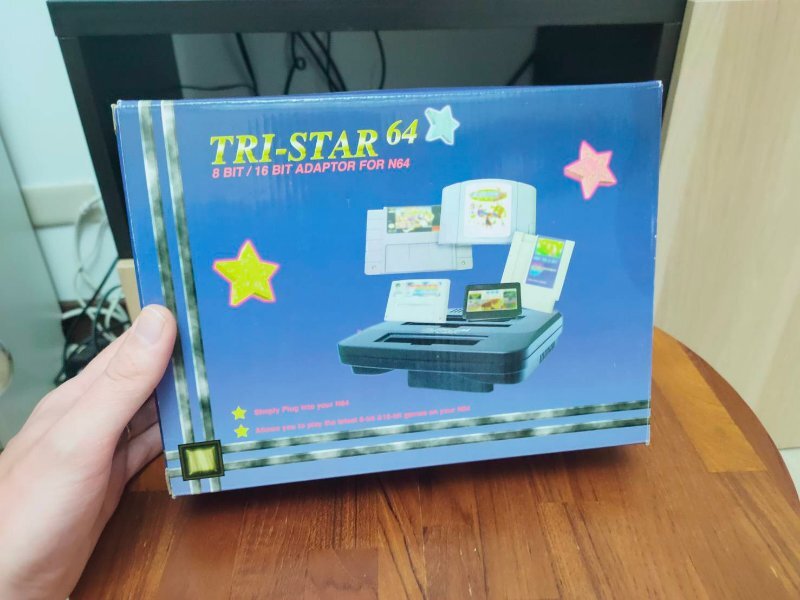 Tri-Star 64 8bit/16bit adaptor for N64 - General Collecting