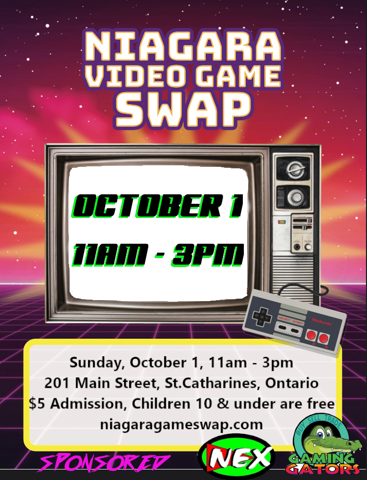 Niagara Video Game Swap