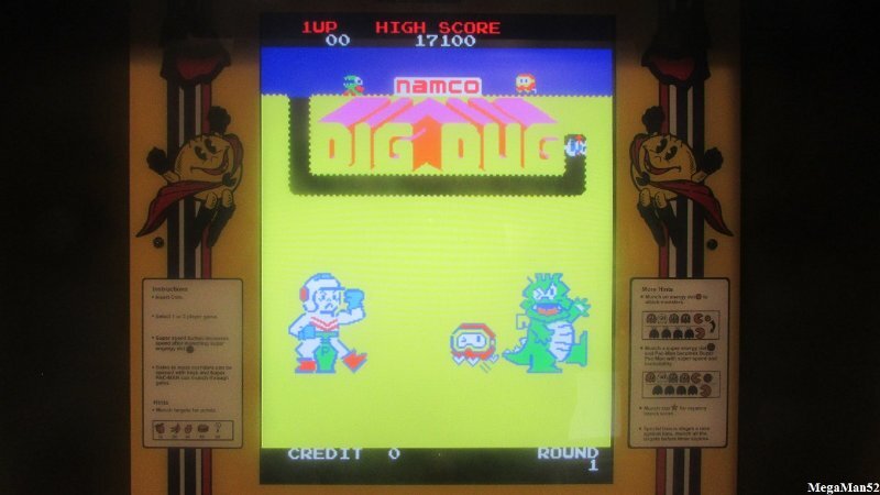 Dig Dug Pac Man Super Pac-Man Arcade1Up Machine - MegaMan52's Blogs - Video Game Sage